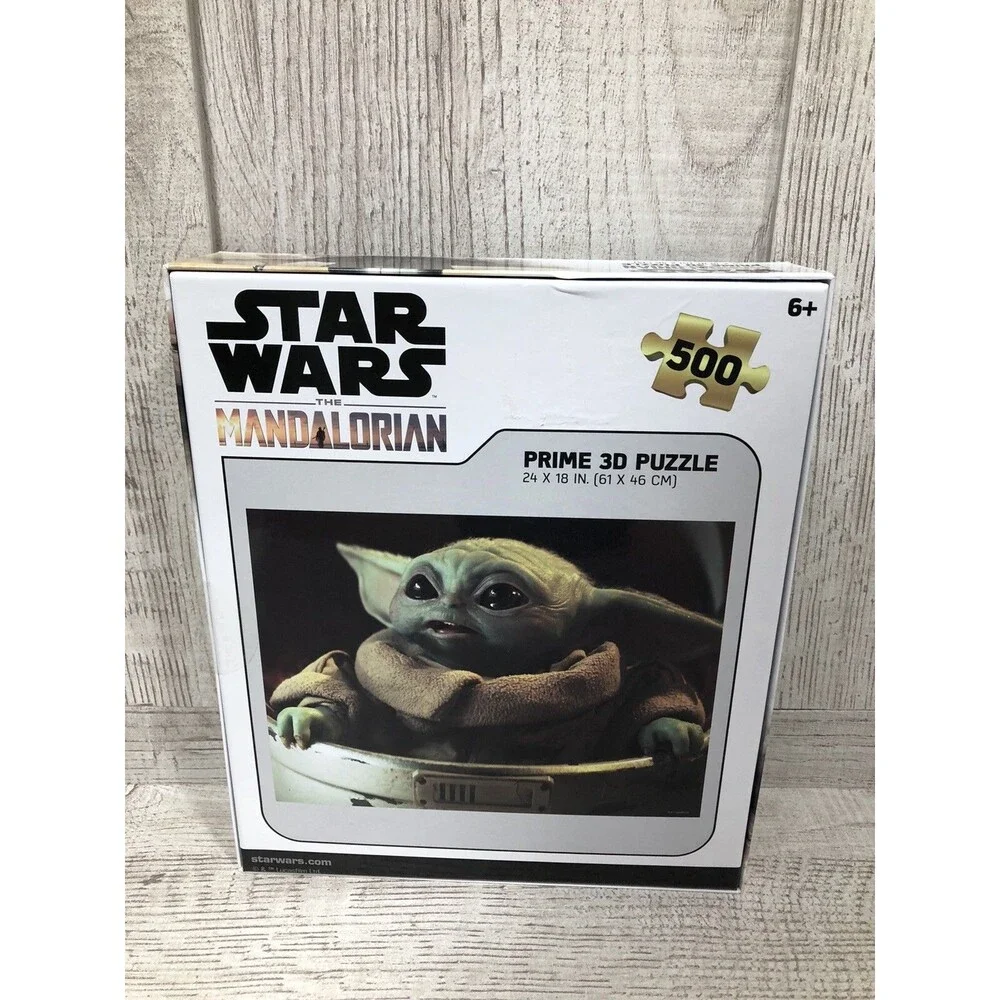 Star Wars The Child Baby Yoda Grogu Prime 3D Puzzle 24'x18' The Mandalorian NEW